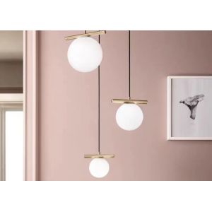 Matt White Glass Led wholesale Simple Pendant Lamp For Dinning Room