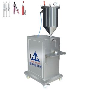 Vertical Pressurized Hydrogel Masccara and Lipgloss Filling Machine For