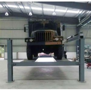 Buy cheap Hydraulic Drive Four Post Large-scale Lift 8 tons for Large Vehicles Lifting Use from wholesalers