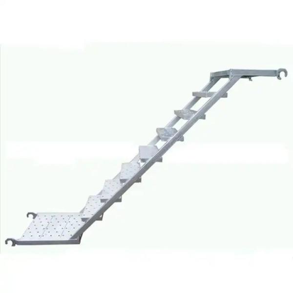 Silver Scaffolding Access Ladders with 150kg Load Capacity - Versatile and