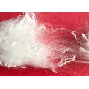 4d X 51mm Low Melt Polyester Staple Fiber Black And White Friction Resistant