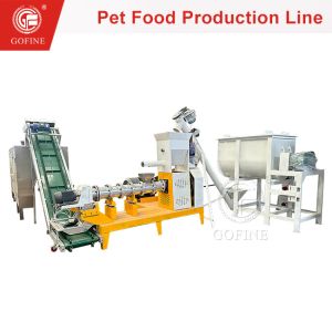 Fully Automatic Dry Pet Food Making Machine Stainless Steel Material