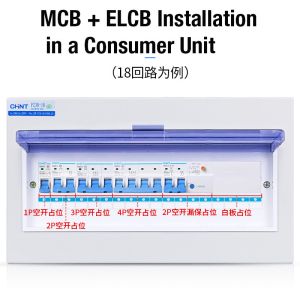 Chint NBE7, NB7 Miniature Circuit Breaker 6~63A, 80~125A, 1P,2P,3P,4P for