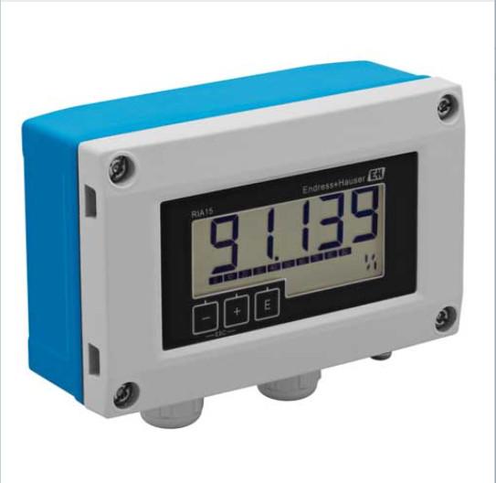 Endress Hauser Loop-powered Ex Ia Process Indicator RIA15-BAA1 with High