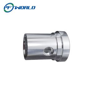 China Machined CNC Aluminum Parts Bright Silvery Anodizing Aluminum Parts on sale