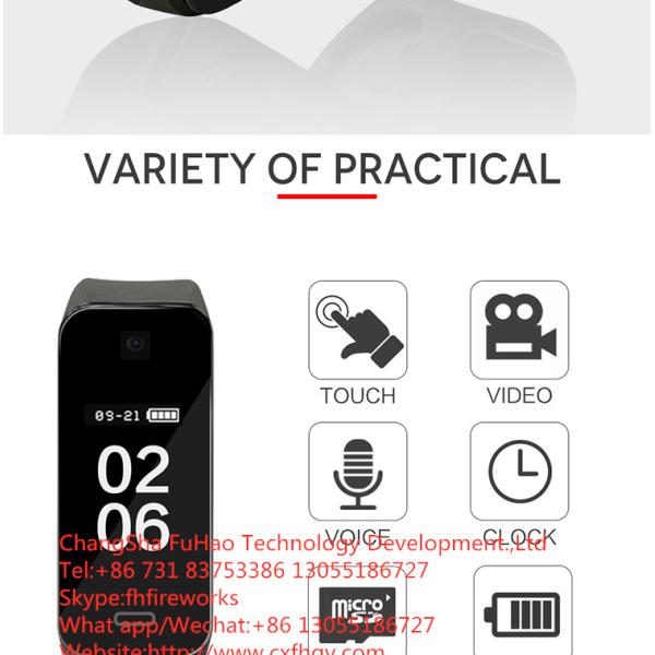 High Quality Smart HD Video Wristband Spy Watch Camera DV Made In China Factory