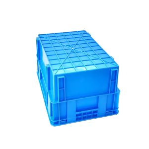 Stack And Nest Plastic Crate Turnover Storage Reusable Moving Box Logistics