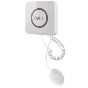 Wireless 433.92mhz long range waterproof pager one key touch call button for