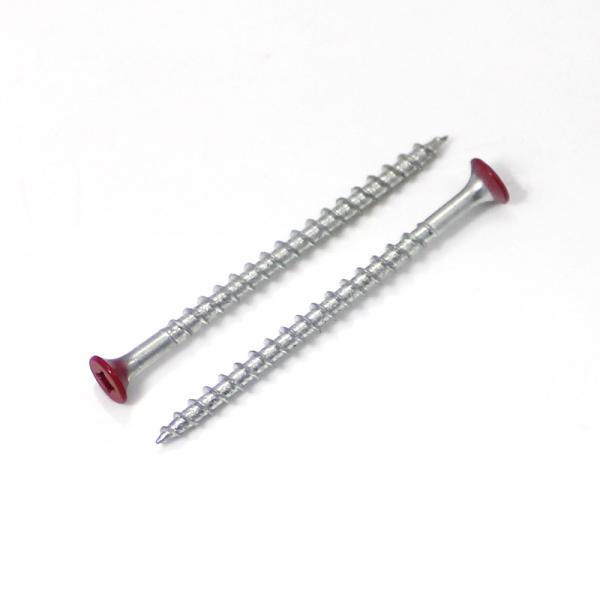 Quality Trex Trim Painted Head SS AISI 410 Composite Decking Screws Square Socket Bugle Head for sale