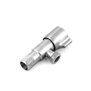 Drinking Water SS201 Brushed Angle Valve 200 PSI 200F Degree