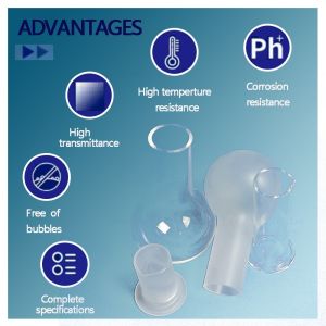 Wholesale Custom 50-5000ML Quartz Glass Round Bottom Long Neck Flask from china suppliers