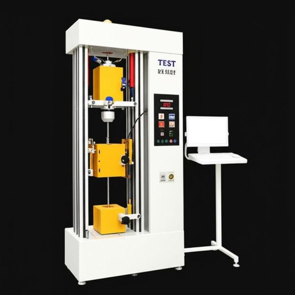 Tension Test Machine with ±1% Test Force Accuracy, 650mm Max Width, and 120mm