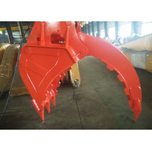 China 0.52CUM CAT312 Excavator Bucket Grab Q345B Q690D High Performance Material on sale