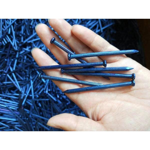 Blue Coated Concrete Nail