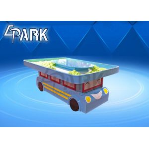 Flashing Beach Play Plastic Cartoon Car Sand Table Amusement Game Machines