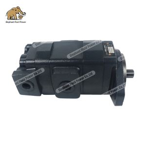 Double Gear Pump 14561971 Iron Cast for Volvo EC330B EC360B EC360C Excavator