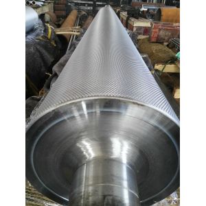 Grain Pattern Roller Embossing For Gravure Printing , Embossing Cylinder