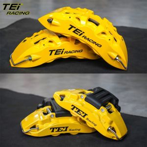 Front 6 piston and rear 4 piston caliper with E-brake caliper BBK auto brake