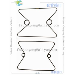 Wholesale Butterfly Shaped Spring Mattress Hardware , Carbon Steel Mattress Edge Guard from china suppliers