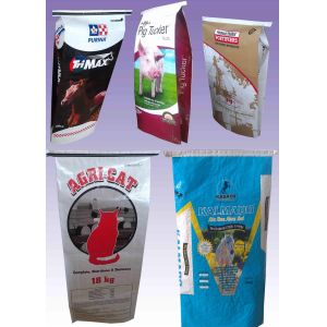 25Kg Bopp Basmati PP Woven Rice Bag , Strong Polypropylene Rice Packaging Bag