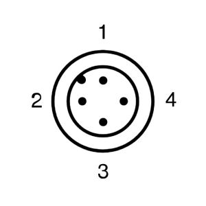 Pepperl+Fuchs NBN4-12GM60-A2 Inductive Sensor, 12mm Range, M12, PNP NC, IP67, 10