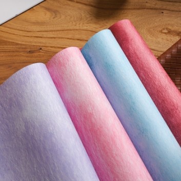 Quality Florist Wrapping and Bouquet Packing Paper in Ink Dyed Texture with a Wide Range of Colors for sale