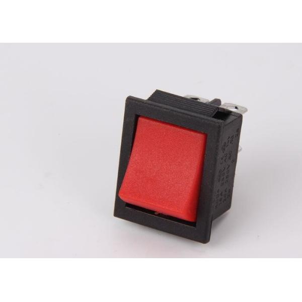 Quality DPST Electrical Rocker Switches Kcd4 Control Brass Terminal With Light for sale