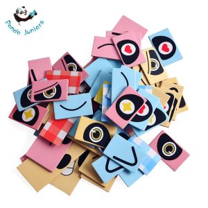 Animal Face Puzzles And Matching Set Early Child Educational Games