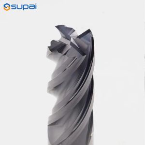New Design 4 Flute Flat Square Milling Cutter Carbide End Mill Fresa for