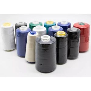 Filament Poly Poly Core Spun Thread TFO 38S/3 Dyed