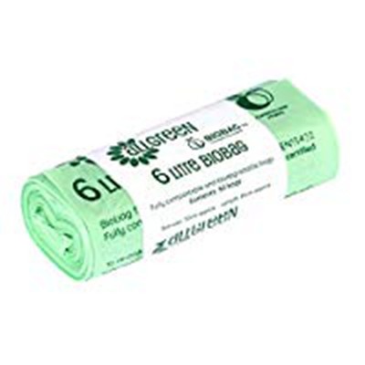 Quality Flat Biodegradable Garbage Bags , 40% Based Biodegradable Plastic Trash Bags for sale