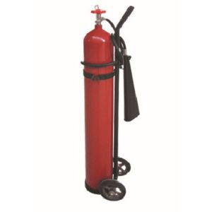 Red 10kg Trolley Mounted Fire Extinguisher Simple Operation / Maintenance