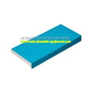 Ceramic Overflow Swimming Pool Tiles , Durable Swimming Pool Accessories