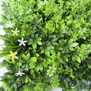 Multiusage Artificial Boxwood Panels Ecofriendly Plastic Hedge For Indoor