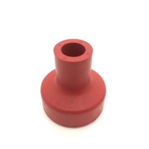 Red Silicone Rubber Parts Hardness Shore A 20-90 for Industrial Applications