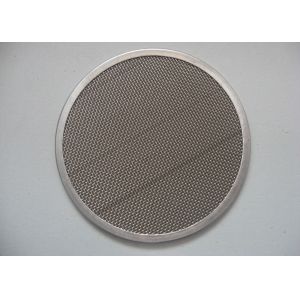 Polished Wire 304 Stainless Steel Mesh Filter Discs 250mm Diameter Wear Proof