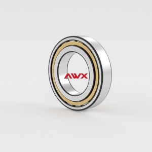 Slow Speed Cylindrical Roller Bearings Low Vibration Steel NUP319 NUP304E