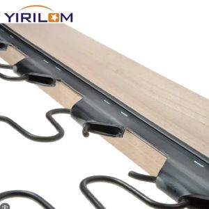 Plastic Clip On Roll Used To Fix Zigzag Springs To Inside Of Wood Avoiding Any