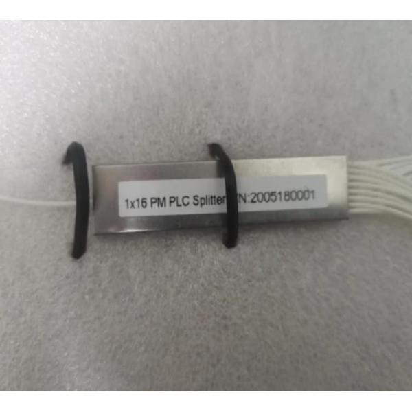Quality 1X16 PM PLC Optical Splitter FC APC 1310nm Polarization Maintaining for sale