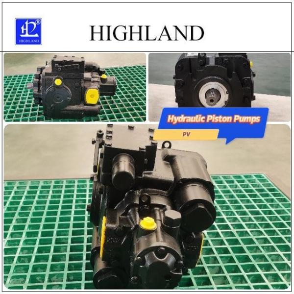 Quality Black Cast Iron Variable Displacement High Pressure Hydraulic Piston Pumps With Closed Loop System for sale