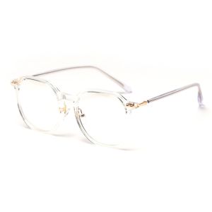 Korean TR90 Frame Optical Plain Lens Glasses Unisex Blue Light Blocking
