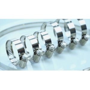 Wholesale Customized Embossed Band Constant Tension Hose Clamps 3/4 Inch from china suppliers