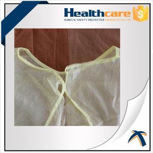 China Latex Free 20gsm Disposable Patient Exam Gowns Hospital Use on sale