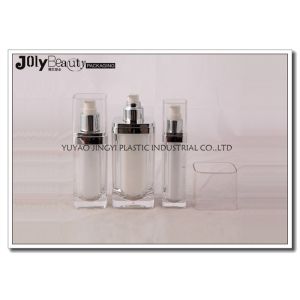 Wholesale Spray white 60ml silver lotion pump bottles / plastic pump bottles custom made from china suppliers