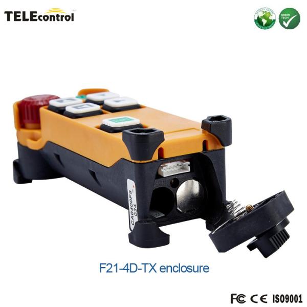 Quality UTING RF crane remote control F21-4D transmitter enclosure box for sale