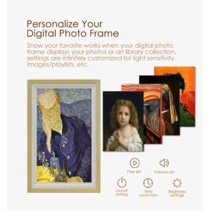 Wifi NFT Slideshow Smart Digital Photo Frame Picture 8x10