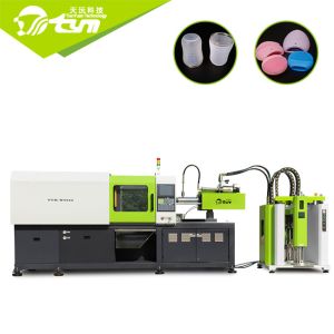 Silicon Feeding Nipple Automatic Injection Moulding Machine 165g Shot Volume