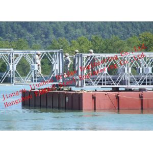 Wholesale Single Span Pre - engineered Galvanized Steel Bridge Surface Treatment Long Fatigue Life from china suppliers