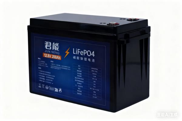 12.8V 200AH LiFePO4 Lithium Battery with Bluetooth BMS and Metal Casing for