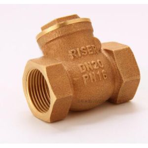 Low Pressure Bronze Swing Check Valve Lead Free With Soft Seat